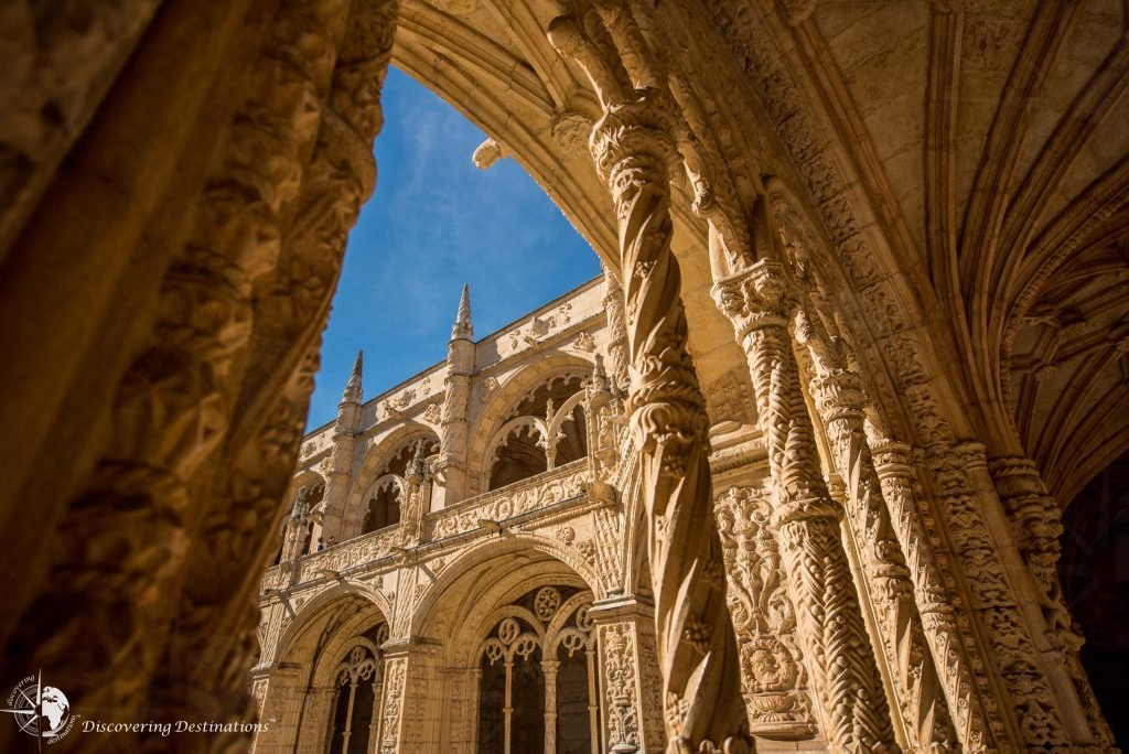 Inside the monastery
