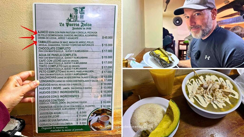 La Puerta Falsa - Traditional Colombia Restaurant - Founded in 1816