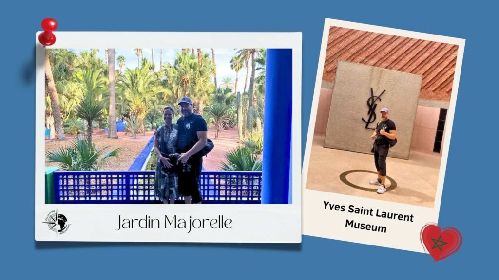 Jardin Majorelli and Yves Saint Laurent Museum